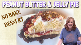 Peanut Butter & Jelly Pie