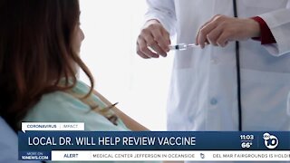 San Diego doctor will help review COVID-19 vaccine