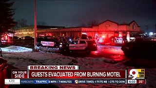Chief: Crews evacuated about 100 people from Fairfield motel fire