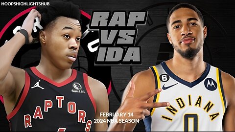 Toronto Raptors vs Indiana Pacers Full Game Highlights | Feb 14 | 2024 NBA Season