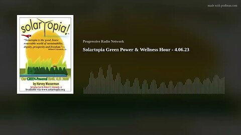 Solartopia Green Power & Wellness Hour - 4.06.23