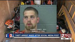 Facebook post helps Rogers County deputies nab burglary suspect, break up large-scale theft ring