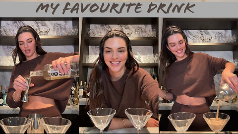 Kendall Jenner's Refreshing Drink Recipe: Watch Her Expert Tips!