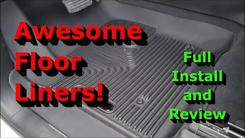 Awesome Floor Liners for my 2020 Chevrolet Silverado 2500HD High Country