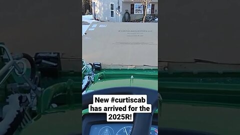 The new cab from Curtis Industries has arrived for the 2025R