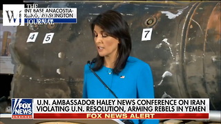 Nikki Haley Unveils Trump Administration's 'Irrefutable Evidence' Against Iran