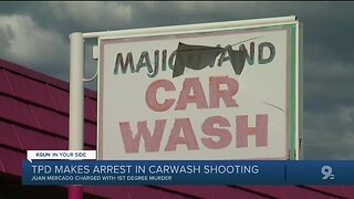 Police arrest man involved in deadly shooting at car wash