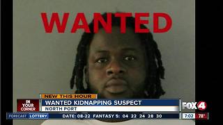 Armed kidnapping suspect wanted; North Port Police warn public to use extreme caution