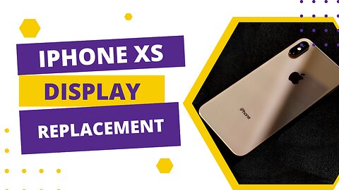 Apple, Iphone XS, screen, display, replacement. repair video