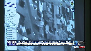 Renewed push for surveillance plane in Baltimore