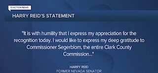 Harry Reid responds to commission's vote to rename Las Vegas airport in his honor