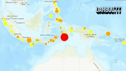 Tsunami Warning: Powerful 7.6 Magnitude Earthquake -- Indonesia