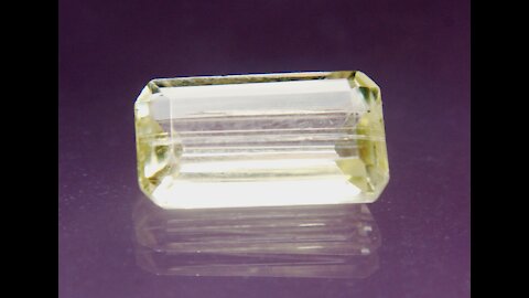 Heliodor Beryl Octagon Emerald Cut 12x7x4 mm, 2.92 Carats