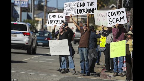 Anti-vax protestors force Dodgers Stadium vaccination site to shut down temporarily, protest, MAGA