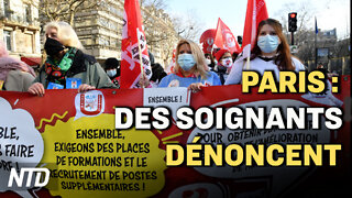 Paris : manifestation des soignants ; La Chine développe des armes de contrôle cérébral