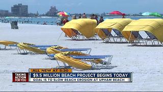 $9.5M beach project begins