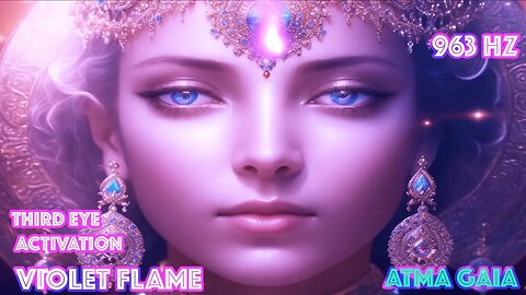ACTIVATE YOUR THIRD EYE WITH VIOLET FLAME - OPEN THE PINEAL GLAND - FAST RESULTS IN 15 MIN