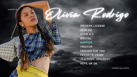 Olivia Rodrigo Best Spotify Hit Song @OliviaRodrigo English Song Hit Song Popular Song