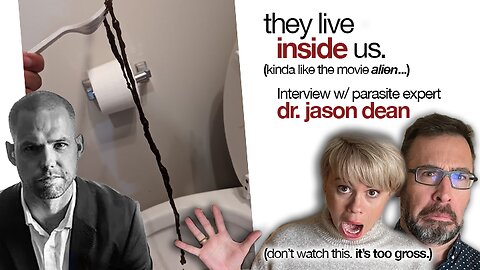 THEY LIVE INSIDE US.... (don't watch this. It's too gross.) | Dr. Jason Dean the Parasite Expert