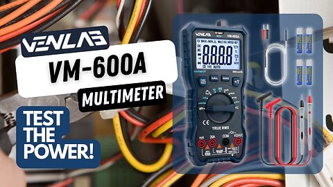 6000 counts multi-meter! | VM-600a | Ham Radio workbench