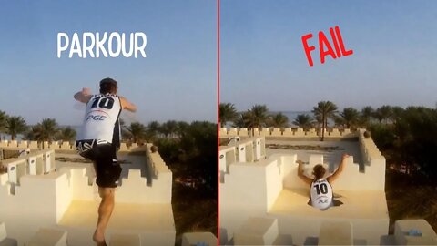 Savage Parkour Fail - Whacked Out Sports