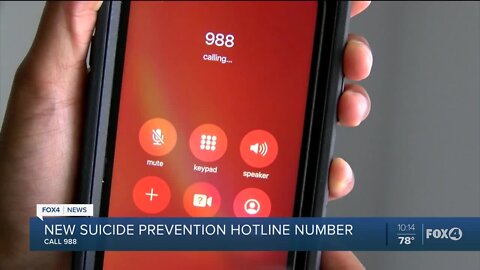 New suicide prevention hotline number