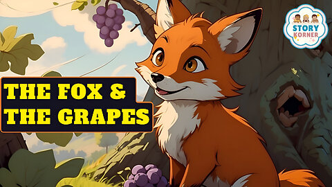 Story of fox and the grapes - Bedtime stories for kids #bedtimestories