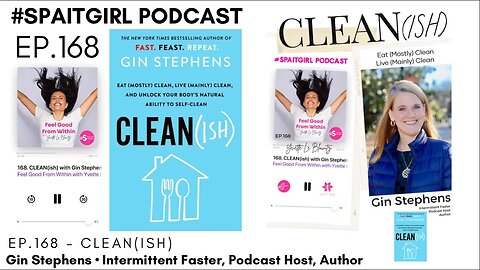 CLEAN(ISH) w/Gin Stephens & Yvette Le Blowitz - #spaitgirl #podcast #cleanbeauty #cleanliving #clean