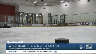 Clinic helps parents and kids understand concussions