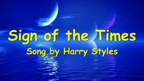 Sign of the Times - Harry Styles (Lyrics)