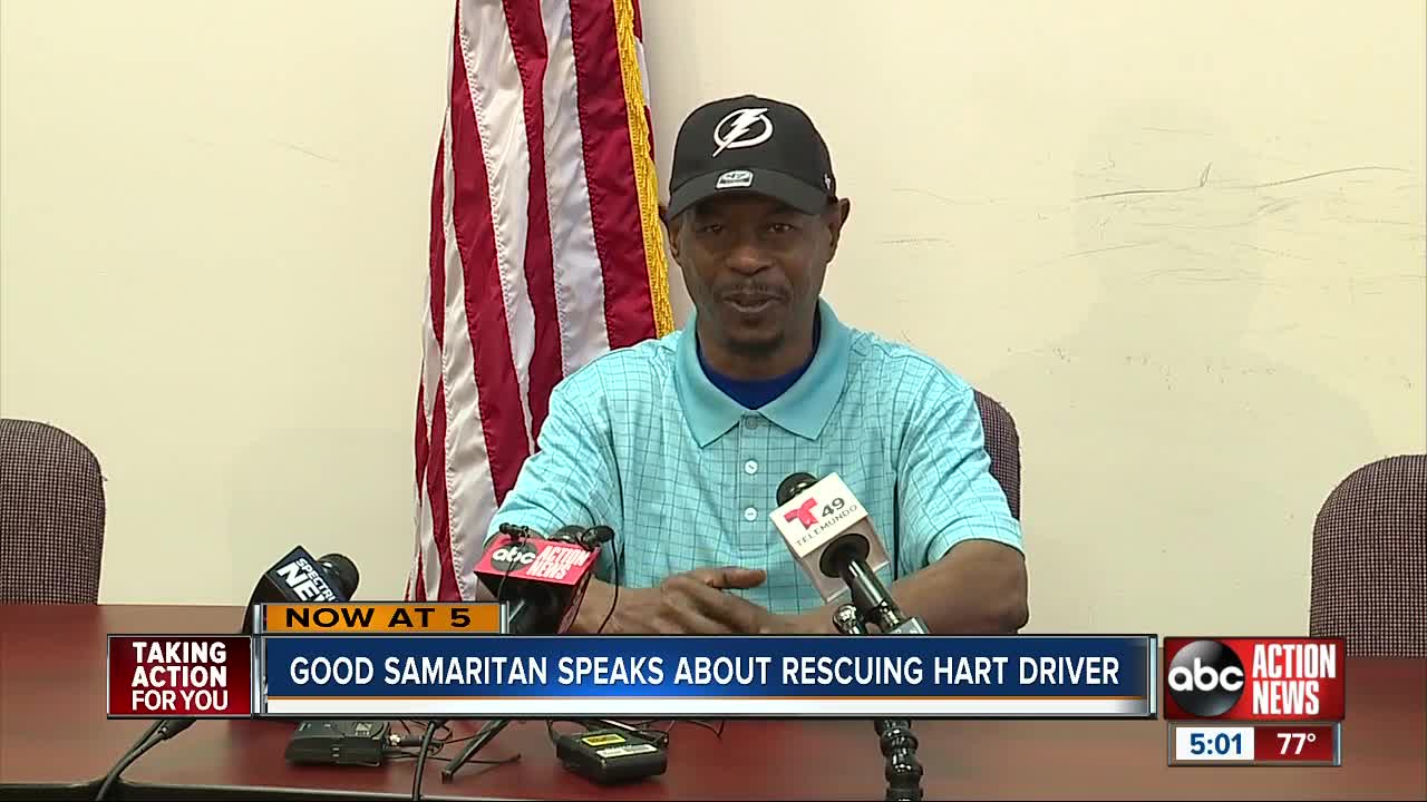 Army veteran saves HART bus driver during attack