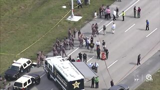 Witness describes 'commotion' on I-95 during FHP trooper's incident