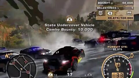 Experience Action packed car chases with police in Need For Speed Most Wanted /At The End Got Busted