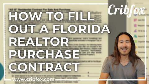 How to Fill Out a Florida Realtor Purchase Contract