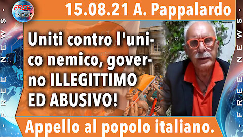 Generale cong. Antonio Pappalardo, APPELLO al Popolo Italiano.