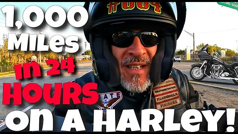 Thousand Miles in 24 Hours on a Harley
