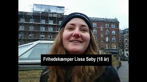 Frihedskæmper Lissa Søby (18 år) får ordet [27.01.2021] [incl links]