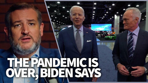 The pandemic is OVER, Biden says