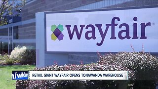 Wayfair opens warehouse in Tonawanda