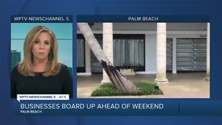 Palm Beach businesses boarded up in case of protests