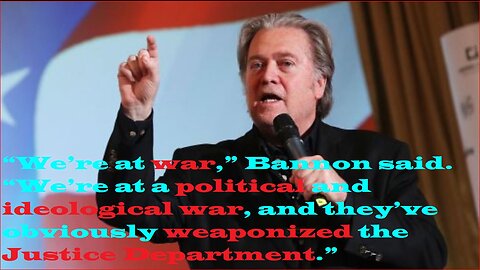 Bannon given 4 months in jail for defying unconstitutional J6th committee
