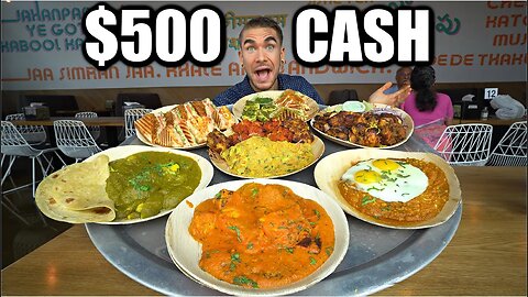 "$500 Says You Can't Eat It" AMERICA'S BIGGEST INDIAN FOOD EATING CHALLENGE!