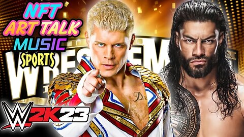 🤾🏽‍♂️ Roman Reigns Vs. 🇺🇸 Cody Rhodes 🤼🏼‍♂️ Wrestlemania 🎮 WWE 2K23