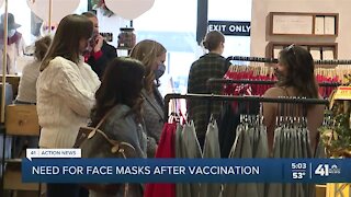 KC business hopes vaccine will mask use of face coverings