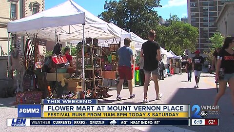 Flower Mart in full bloom in Mount Vernon