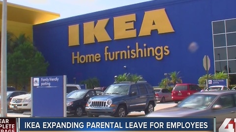 Ikea expands paid parental leave policy