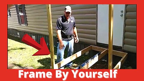 Framing A Porch Deck By Yourself