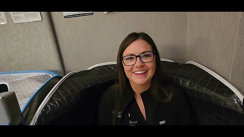 Katie reports how she felt after using infrared sauna to loosen up before a chiropractic adjustment
