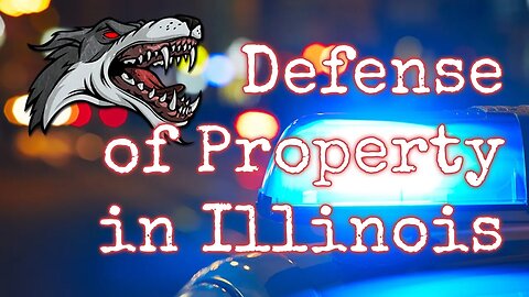 Illinois Justified Use of Force to Defend Property - A class recording discussing Illinois law.
