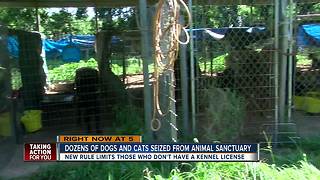 Dozens of animals seized from Hernando County sanctuary